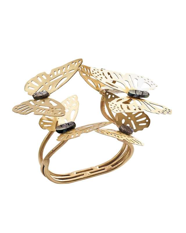Butterfly Garden Napkin Ring